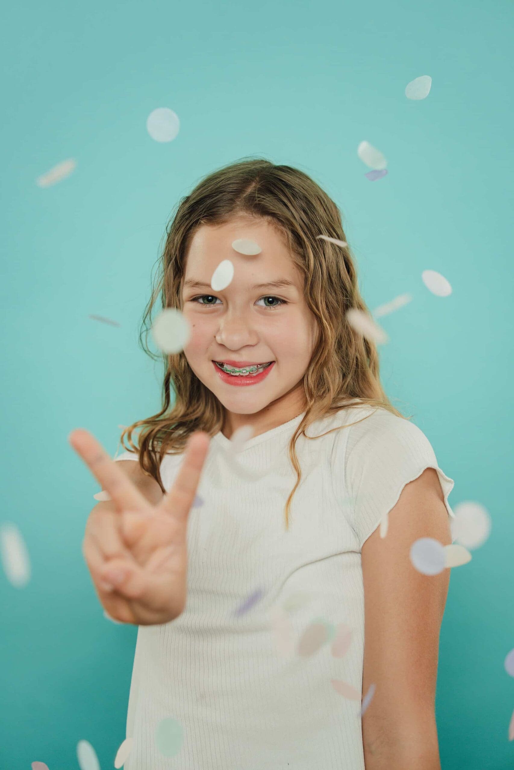 Cary Orthodontist photoshoot with Happy Customer